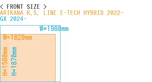 #ARIKANA R.S. LINE E-TECH HYBRID 2022- + GX 2024-